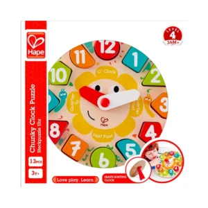 Rompecabezas reloj educativo